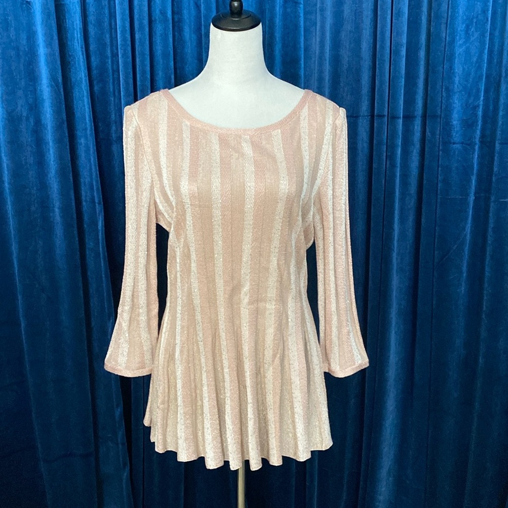 ST. John powder multi blouse